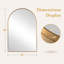 Arch Metal Arch Wall Mirror-1531446969-1531446968