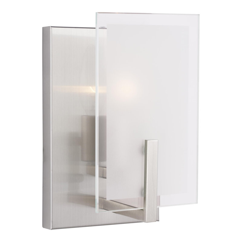 Syll 1 - Light Bath Sconce, No, Brushed Nickel