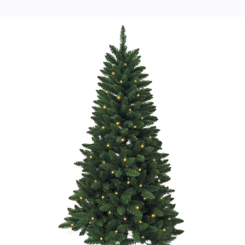 54' H Lighted Artificial Pine Christmas Tree
