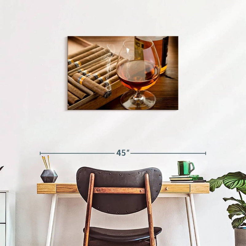 Senne Cuban Liquor And Cigar, 20" H x 30" W