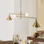 4 - Light Gold Kitchen Island Pendant-1078962334