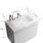 Corderall 29.9 " W Free Standing Wall Mounted Single Double Single Vanity Bathroom Vanity With MDF Top