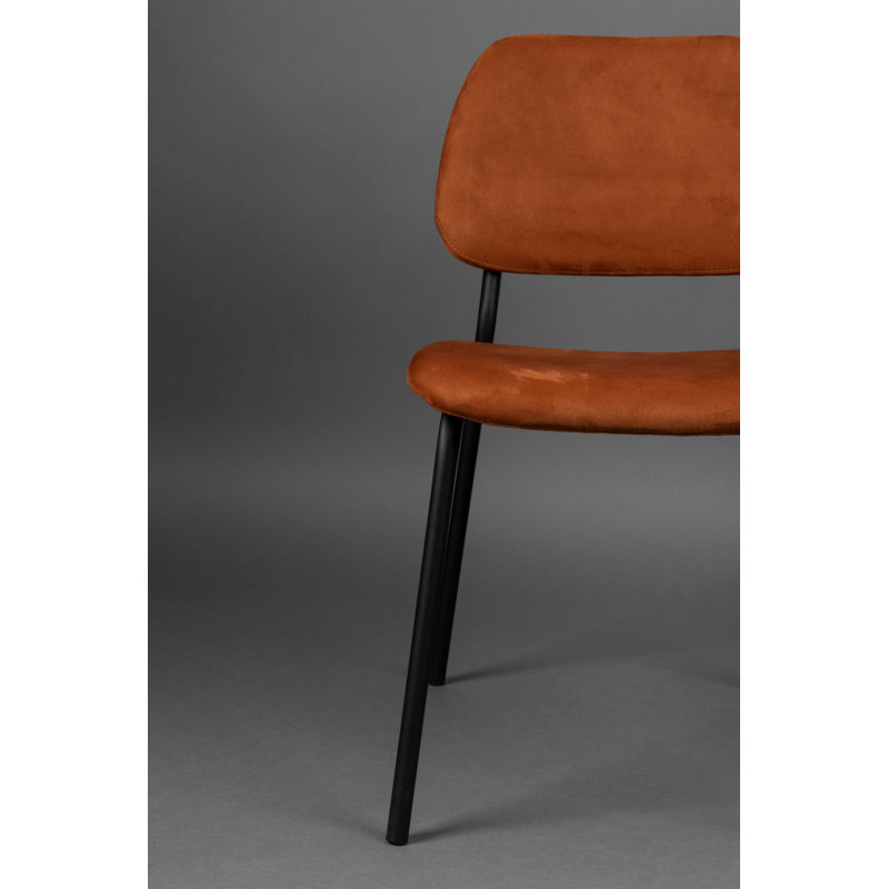 Darby Upholstered Dining Chair, Brown