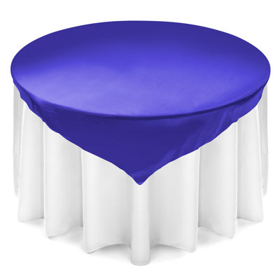  72" Square Satin Table Overlay