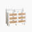 6-Drawers Rattan Storage Cabinet Rattan Drawer With LED Lights And Power Outlet,For Bedroom,Living Room-1280957921