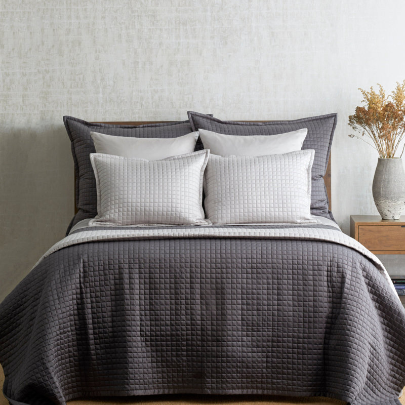 Ready-to-Bed Solid Color 100% Lyocell Sham, Aqua/Caribbean, Euro