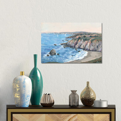 Ocean Bay II 1 Piece Wrapped Canvas Wall Art
