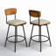 Tabouret de comptoir pivotant 27 po Avriel-1334006455-1315014857-1278769560