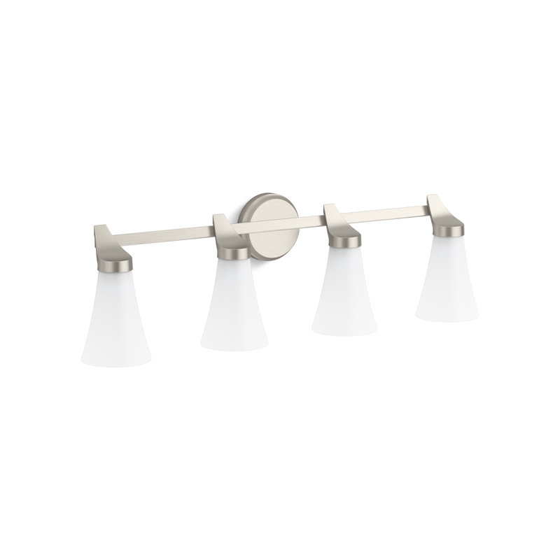 Simplice Four-Light Sconce, Brushed Nickel