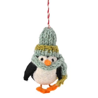 9.2 cm Felt Animals Hanging Figurine Ornament