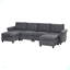 Canapé modulaire en U convertible-495660433