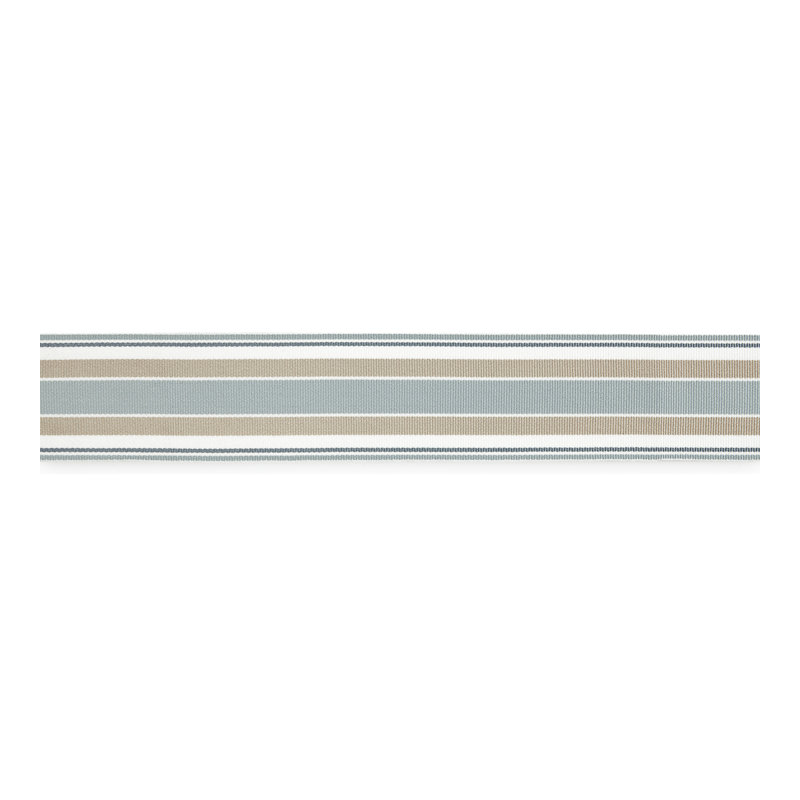 Isola Marina Stripe Tape Fabric, Seagull