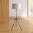 Wickham 61'' Tray Table Floor Lamp