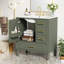 Meuble-lavabo 30 po avec lavabo en céramique-762589391