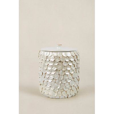 East Urban Home Polyresin Decorative Bin