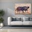 «The Duel» par Delene Lambert, art mural sur toile, 60 po x 40 po-67715505