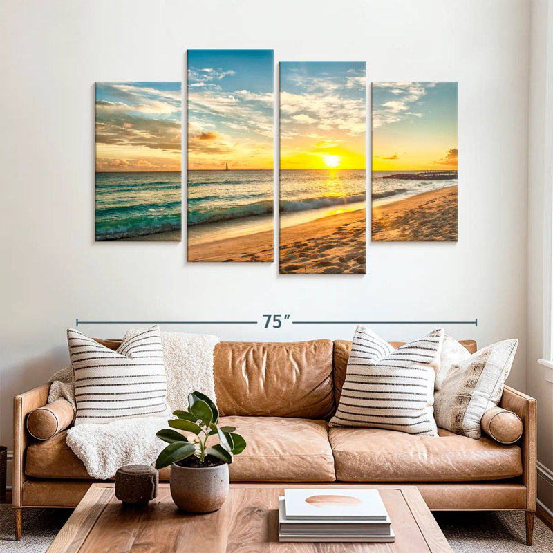 Gillard Striking Caribbean Gillard, 42'' H x 68'' W