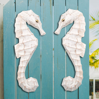Handmade Coastal Landscape & Nature Wall Decor on Solid Wood