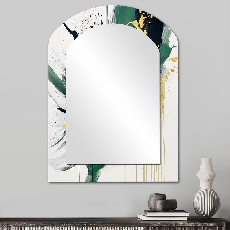 Loranger vert et jaune Splash, 34 po x 25 po