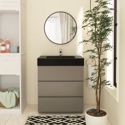 Meuble-lavabo simple Reniel