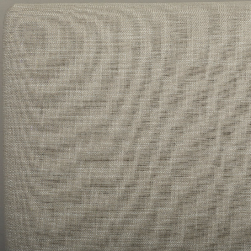 Jacqueline Upholstered Headboard, King, Classic Talc Linen
