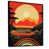Black Floater Framed selected