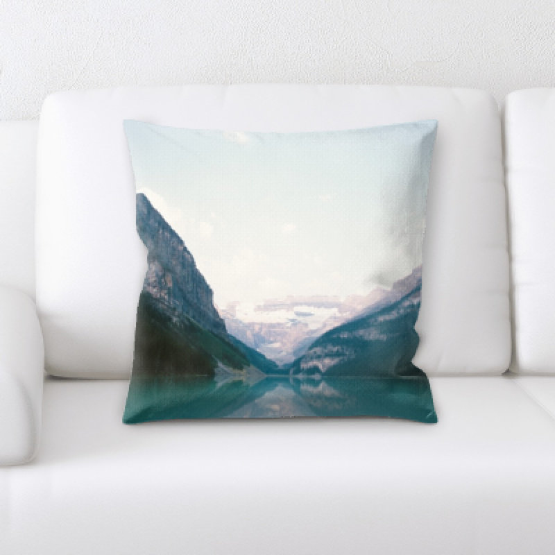 Microsuede Throw Pillow