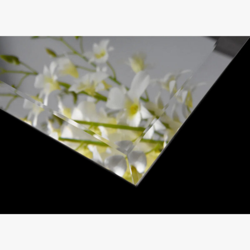 Square Beveled Wall Mirror