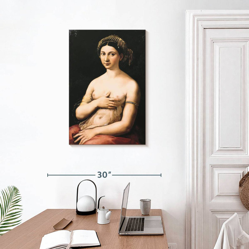 Leisha La Fornarina, 30" H x 20" W