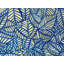 Ensemble de 4 napperons en polyester tressé à motif de feuilles | Décoration intérieure
