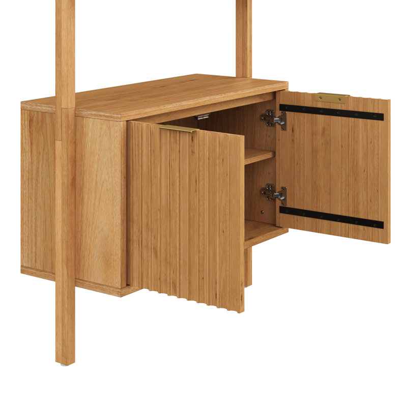 Bibliothèque Martinsen standard en bois massif, 183 cm (H) x 86 cm (L)