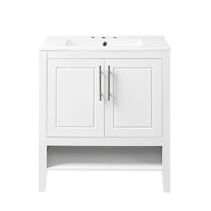 30" Bathroom Vanity With Sink