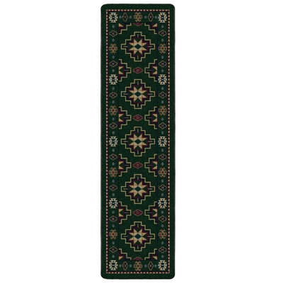 Tapis émeraude Alminus Signature Star
