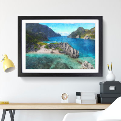El Nido in the Philippines - Picture Frame Graphic Art