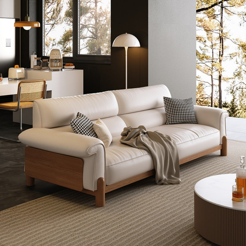 Simple Retro Creative Sofa, Off White