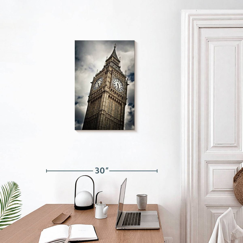 Lilie Big Ben Vignette, 24" H x 16" W
