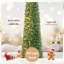 Arbre de Noël artificiel 9 pi avec lumières DEL blanc chaud-275223463