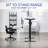 VIVO 55" x 24" Electric Sit Stand Desk, Height Adjustable Workstation (E155TB series)-1007576625