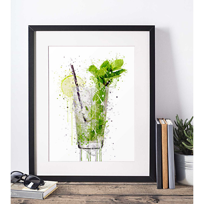 Mojito Cocktail - Single Picture Frame Print