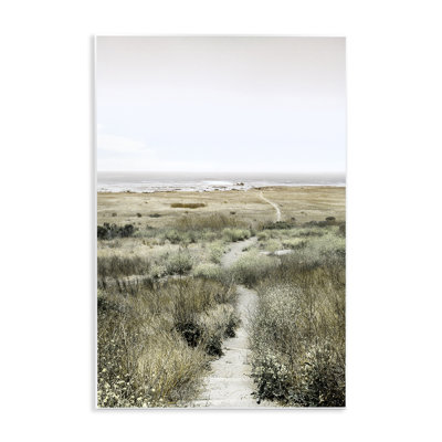 «Distant Shoreline Grassy Beach Path» par Danita Delimont