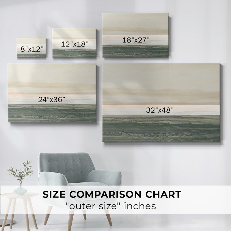 Atlantic Sunrise I-Gallery, toile tendue, H 32 po x l 48 po