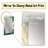 Gold And Green Soft Wave Fusion - Abstract Shapes Wall Mirror, Beige Decorative Mirror, Printed Metal Art-1306464264