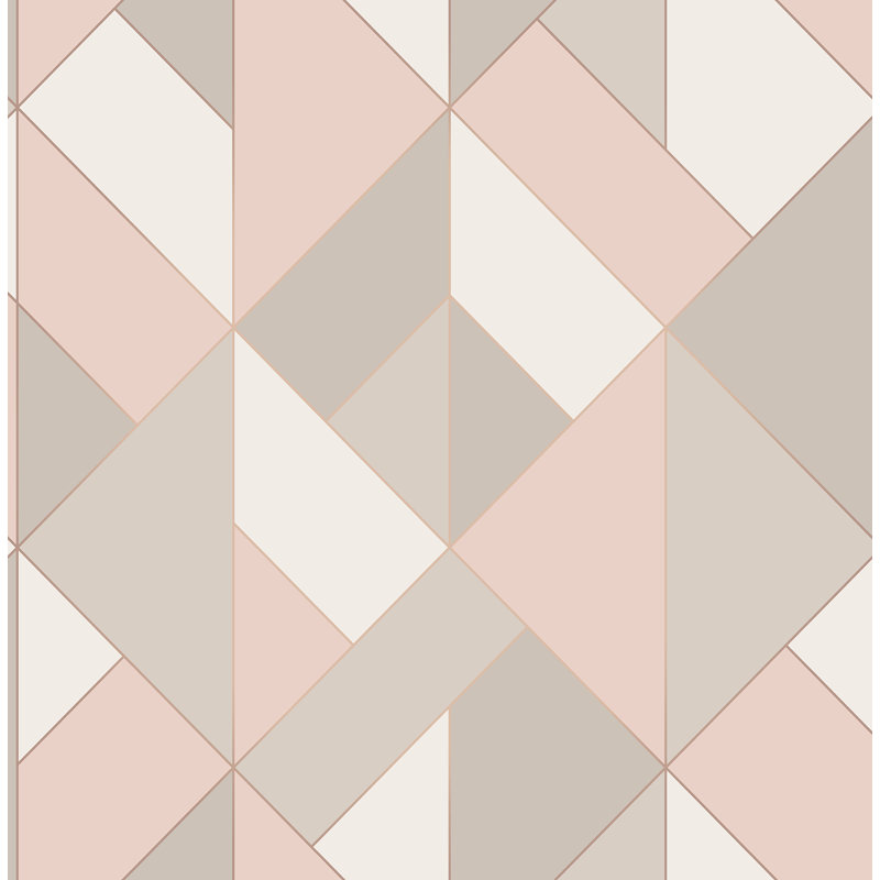Rouleau de papier peint l 33 pi x l 20,5 po dolby, Rose