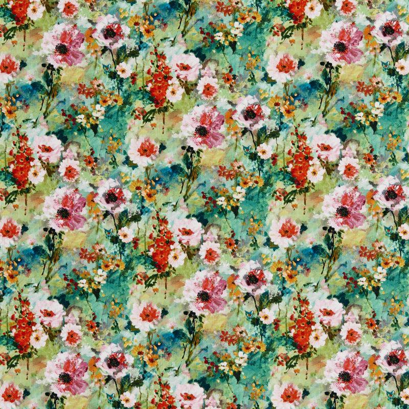 Tissu à imprimé floral