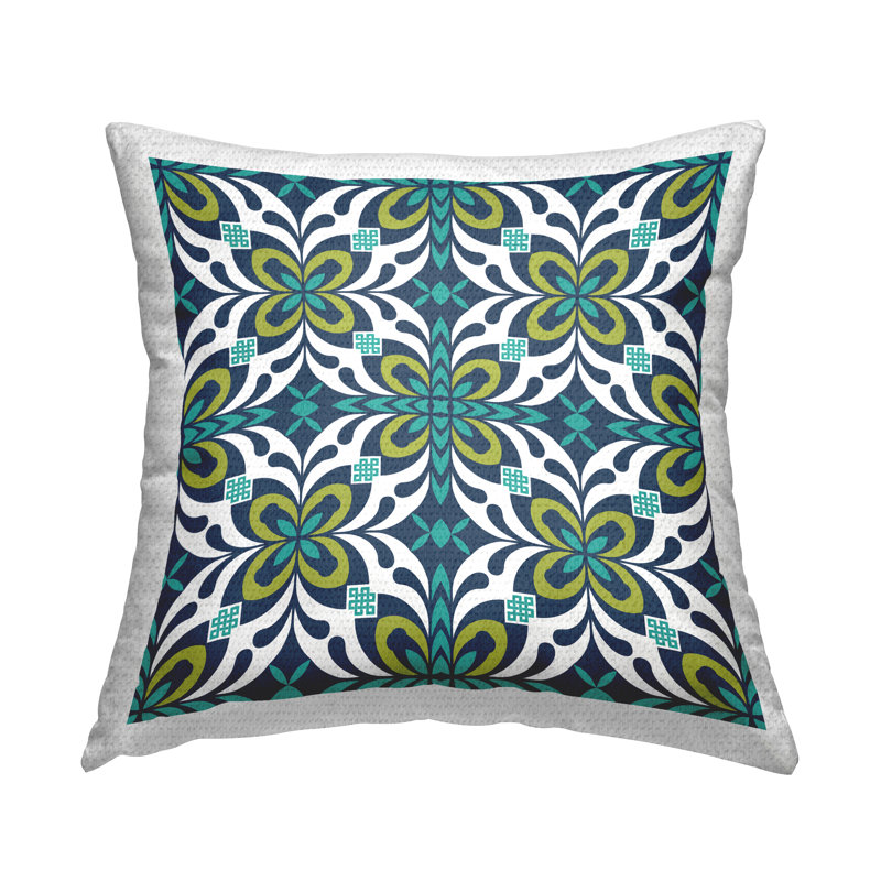 Geometric Outdoor Throw Pillow