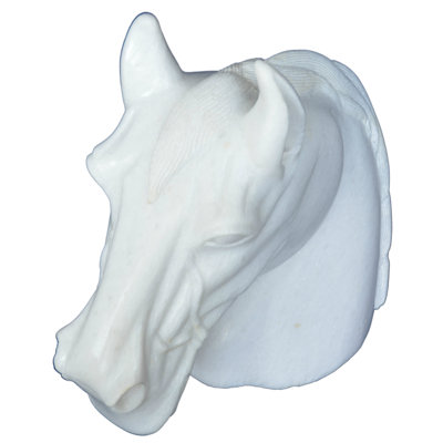 Makrana Marble Horse Bust