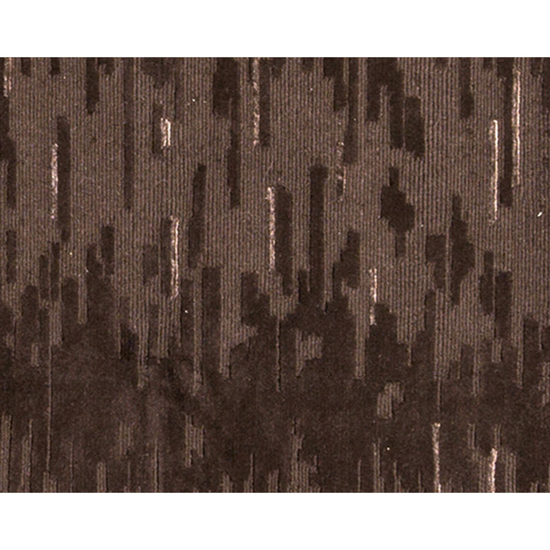 Tapis brun noué à la main de haute qualité