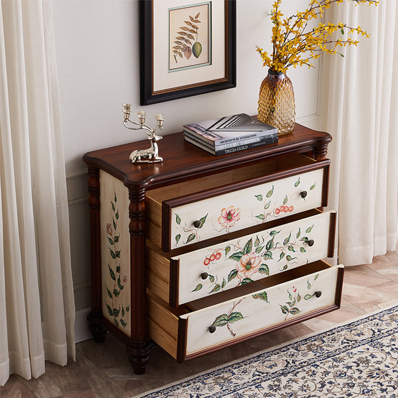 Commode de tiroir de salon.