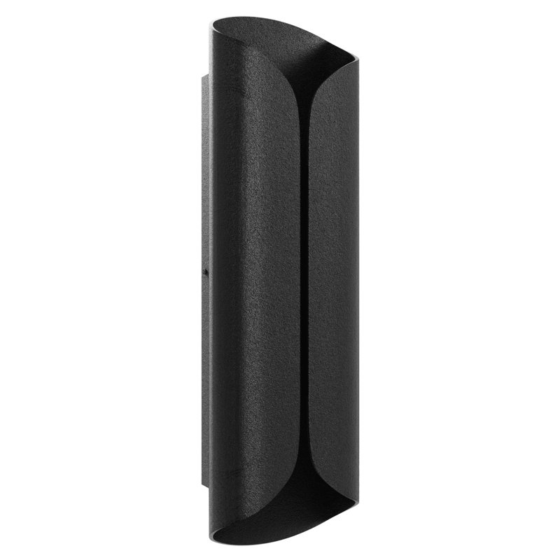 Avenue Outdoor Black Wall Sconce, 20" H x 6" W x 3" D