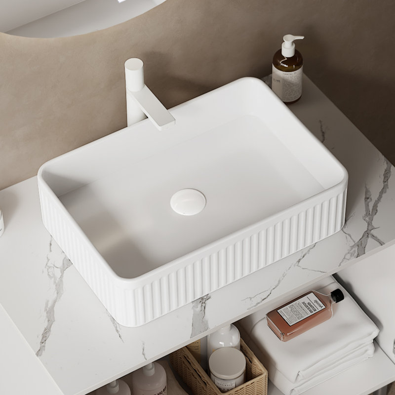 Base de meuble-lavabo simple 30 po seulement, Blanc, Blanc